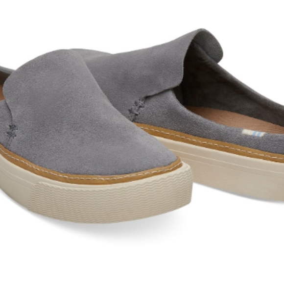 Toms Shade Suede Womens Sunrise Mule 